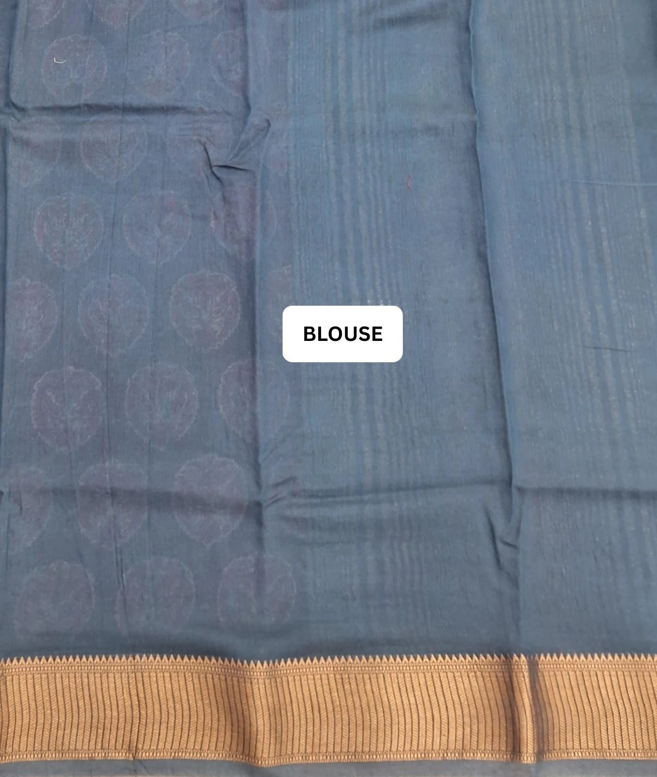 Regal Maroon Moonga Silk saree blouse
