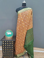 Golden Mango Silk Grandeur Saree
