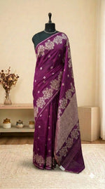 Wine pure silk Kota saree