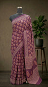 Maroon Breeze Everyday Soft Cotton Saree