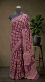 Maroon Breeze Everyday Soft Cotton Saree
