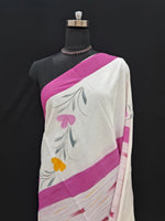 White Breeze Soft Cotton Saree 1