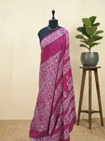 Sorbet Pink Soft Cotton Saree