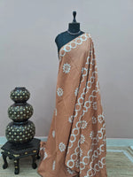 Light Orange Soft Cotton Saree