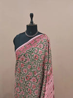 Premium Peach Soft Cotton Saree 1
