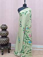 Mehandi Green Soft Cotton Saree