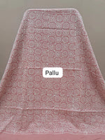 Graceful taupe brown Pure soft cotton saree Pallu