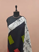 Black Soft Cotton Saree 1