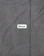 Light Blue Soft Cotton Saree blouse