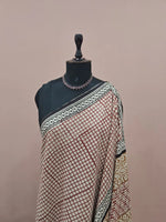Cream Soft Cotton Saree 1