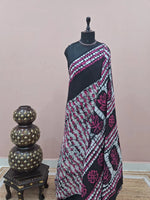 Black Soft Cotton Saree 