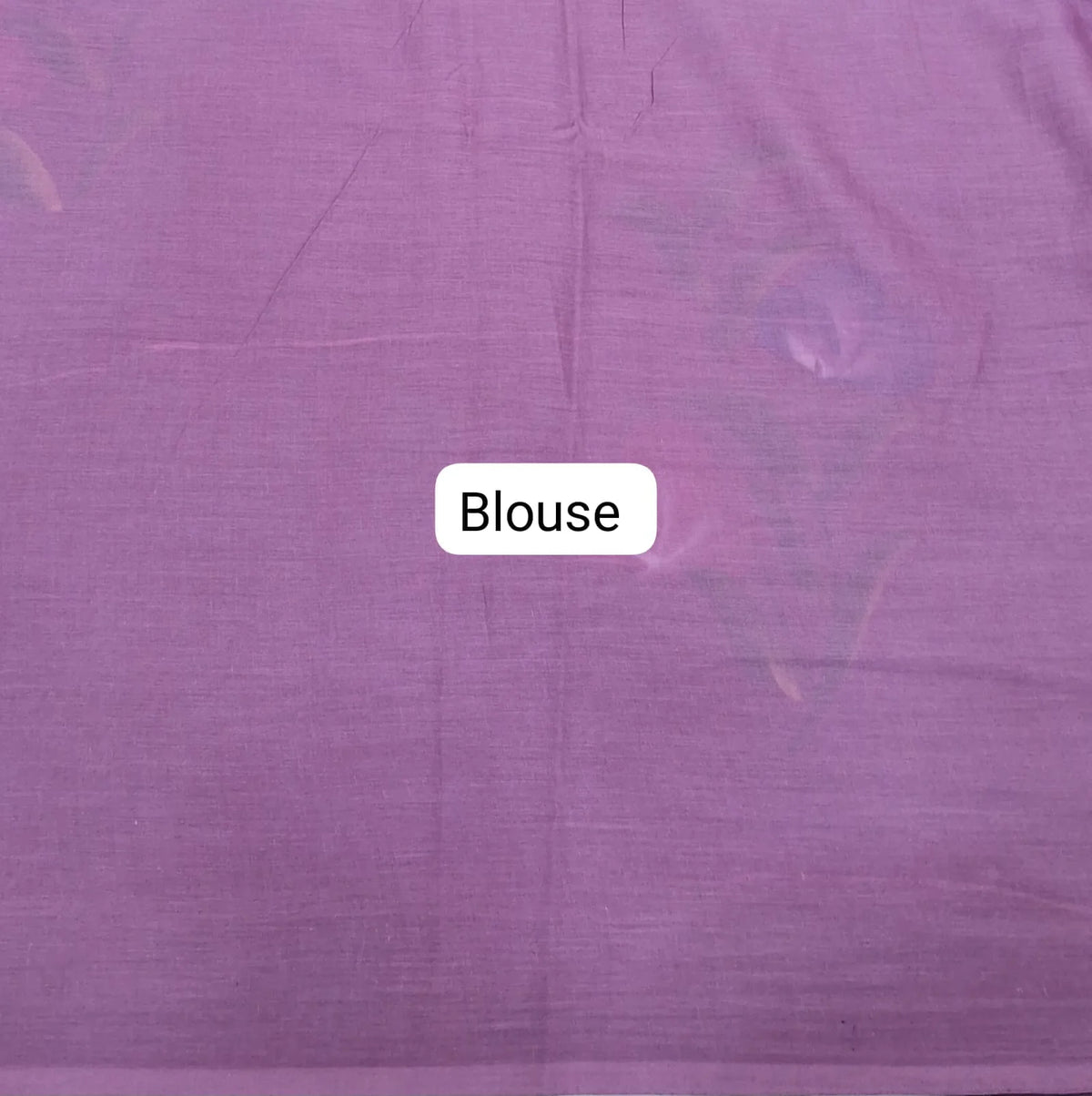 Onion Pink Soft Cotton Saree blouse