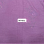Onion Pink Soft Cotton Saree blouse