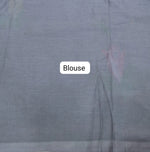 Elephant Grey Soft Cotton Saree pallu