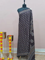 Walnut Brown Pure Soft Cotton Saree 