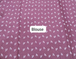 Onion Pink Soft Cotton Saree blouse