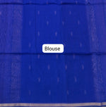 Light Lavender Pure Maheshwari Silk Saree Blouse