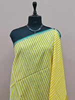 White Pure Maheshwari Silk Saree 1