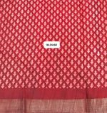 Premium Black Semi Tussar Saree blouse