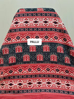 Premium Black Semi Tussar Saree pallu