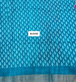 Pink Semi Tussar Saree blouse