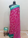 Pink Semi Tussar Saree
