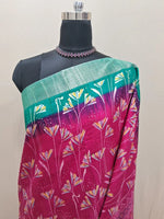 Pink Semi Tussar Saree 
