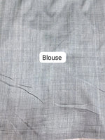 Brown Shaded and Black Gicha Tussar Saree blouse