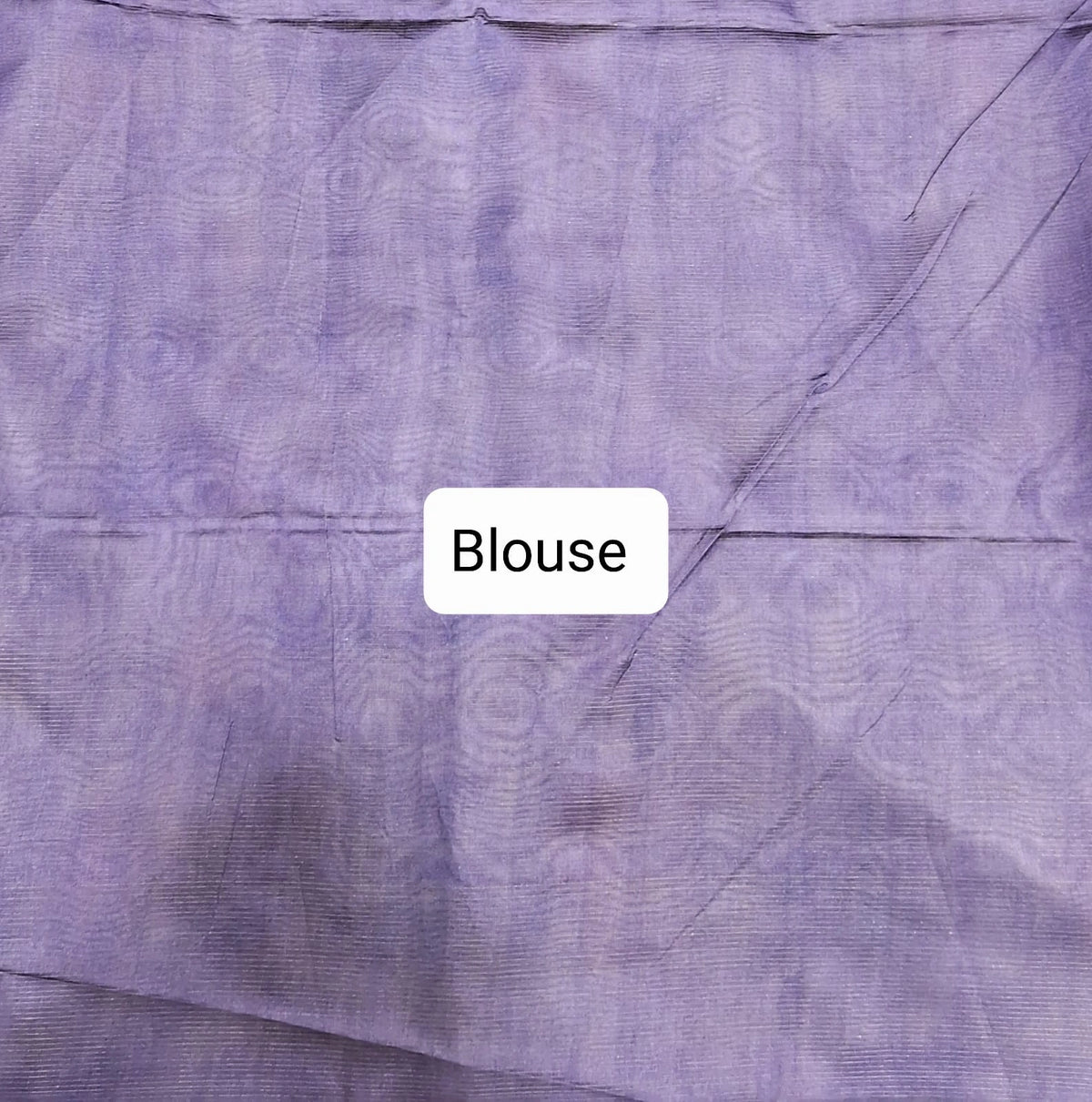 Rich Chocolate Brown Tussar Saree Blouse