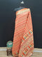 Peach Semi Tussar Saree