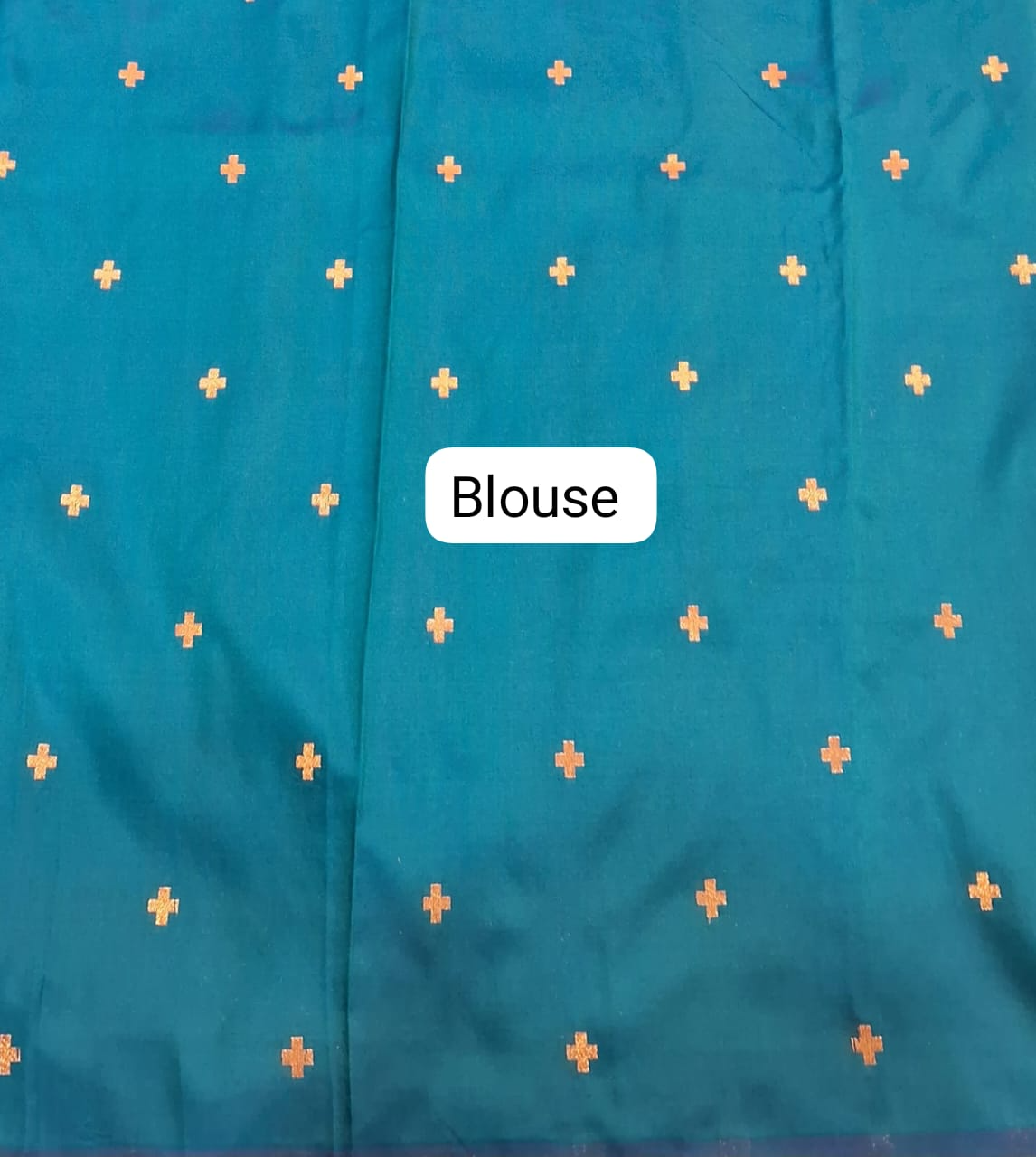 Purple Woven Tussar Saree Blouse