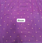 Rama Green Woven Tussar Saree Blouse