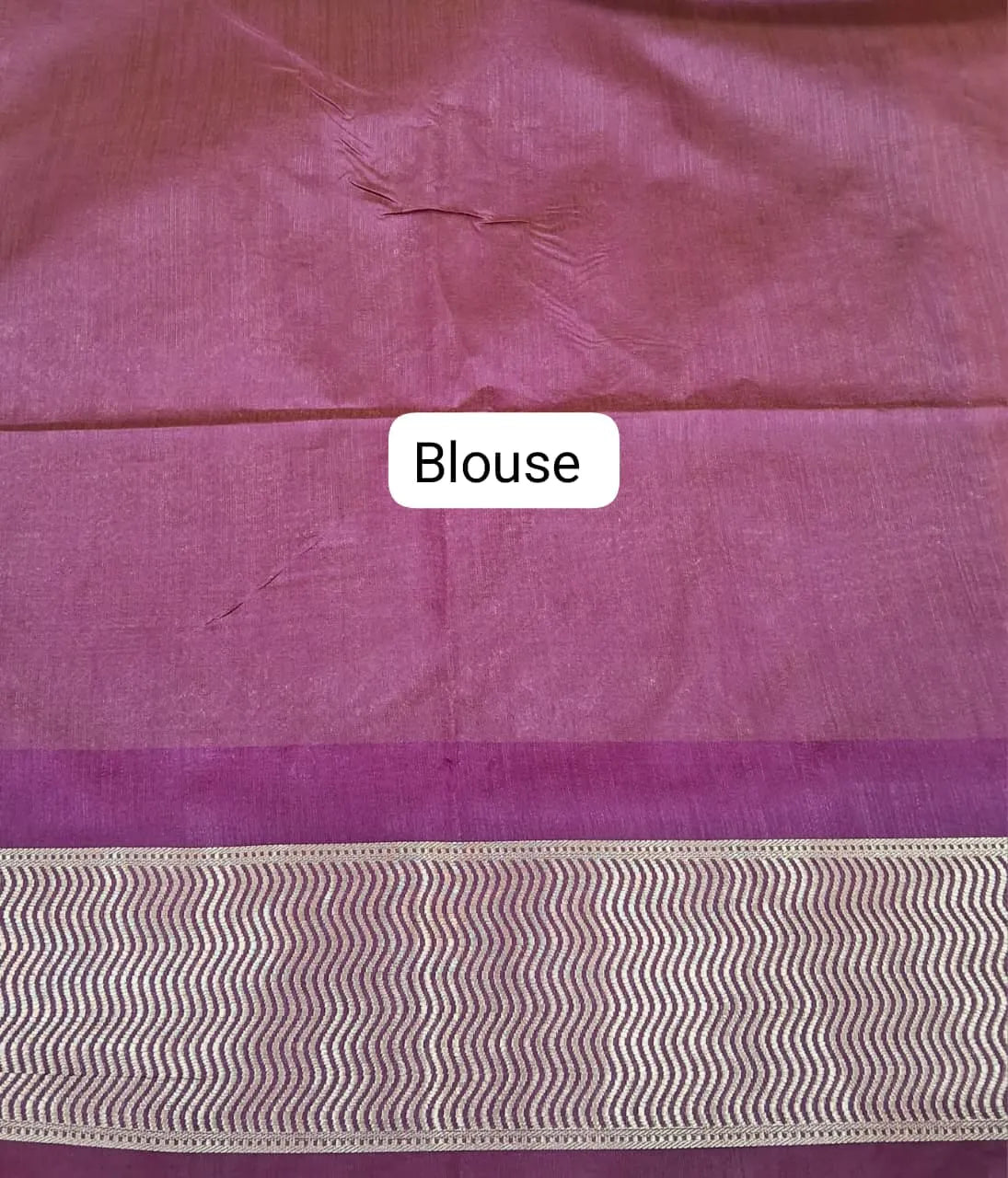 Mango Yellow Tussar Saree Blouse