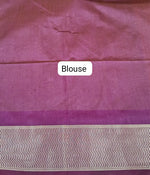 Mango Yellow Tussar Saree Blouse