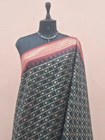 Black Tussar Saree 1