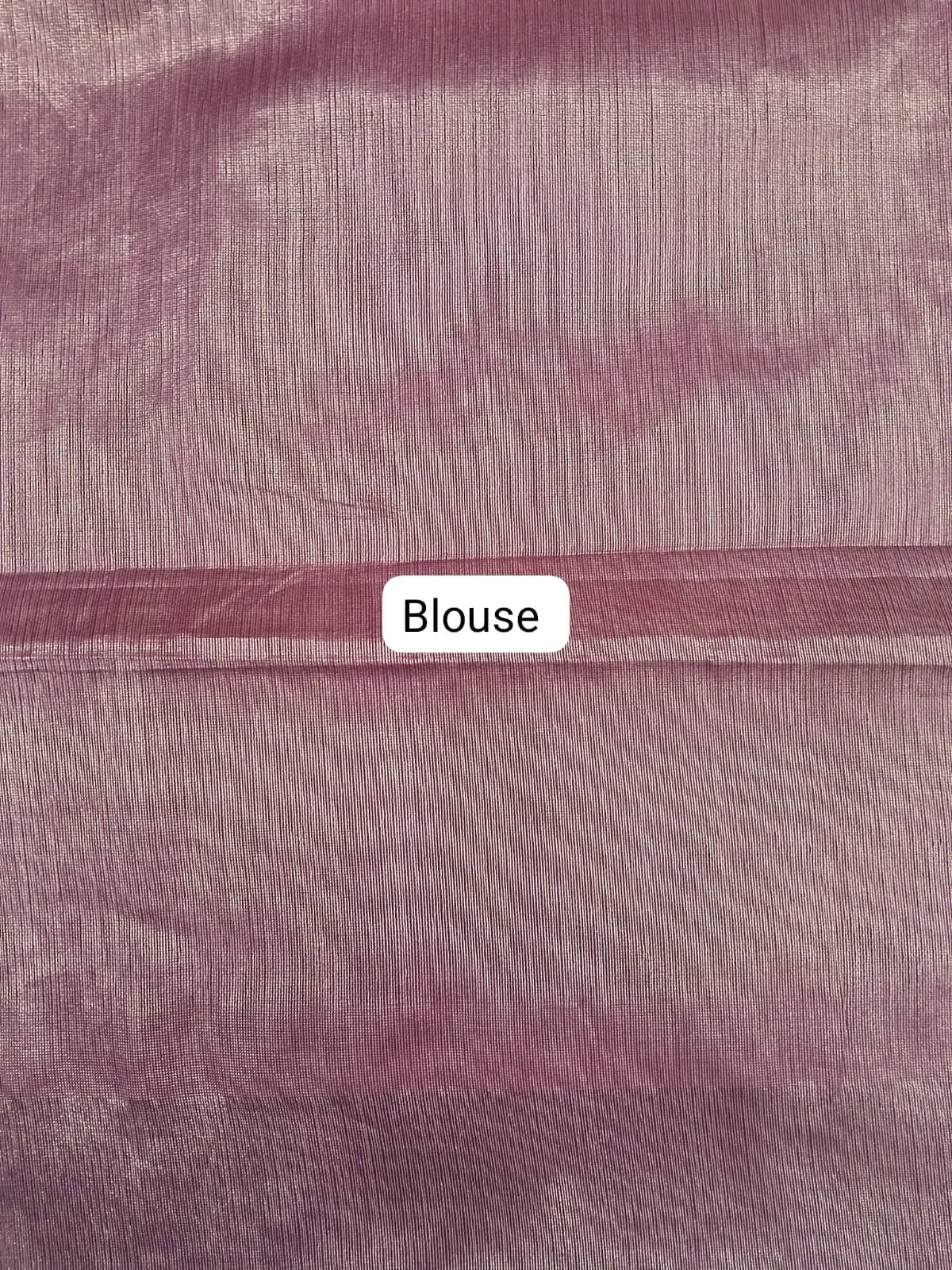 Light Pink Tussar Saree Blouse