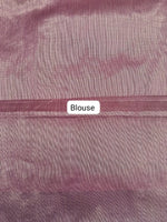 Light Pink Tussar Saree Blouse