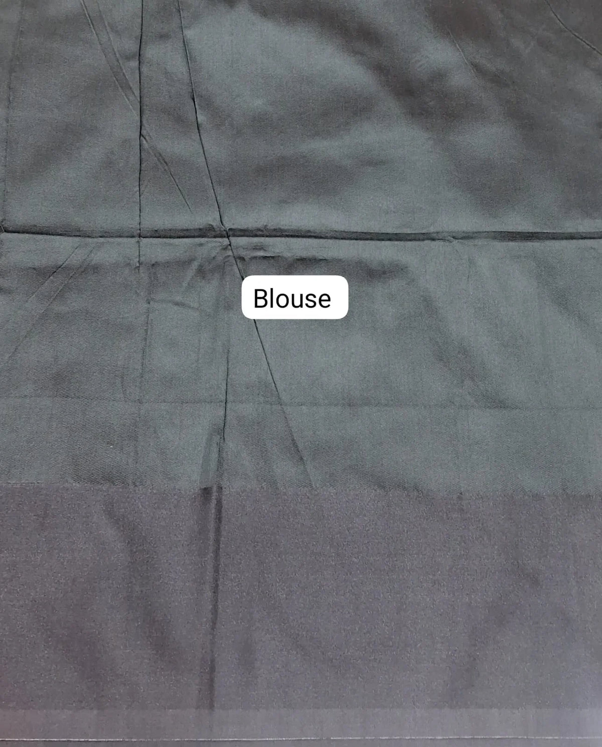 Black Tussar Saree Blouse