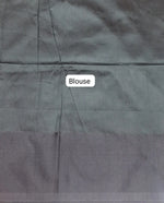 Black Tussar Saree Blouse
