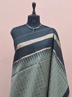 Metal Grey Tussar Saree 1