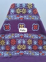 Maroon Mulmul Zari Cotton Saree pallu
